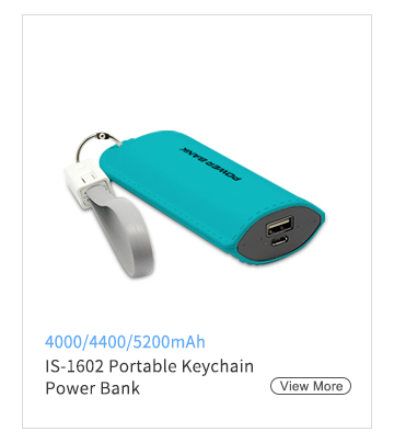 IS-1602 Portable Keychain Power Bank