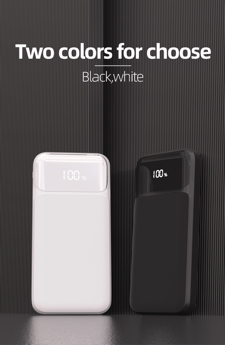 PD 22.5W Magnetic Portable Wireless Charge Power Bank 5000mAh Fast Charging Built-in Cables LED Display Powerbank With Holder