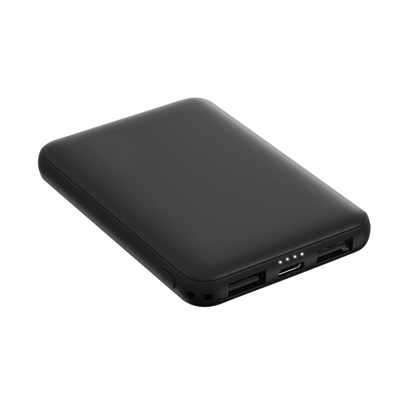 2023 Leather Wallet With Powerbank Pour Ordinateur Portable Mini Power Bank 5000mah Diy Cu