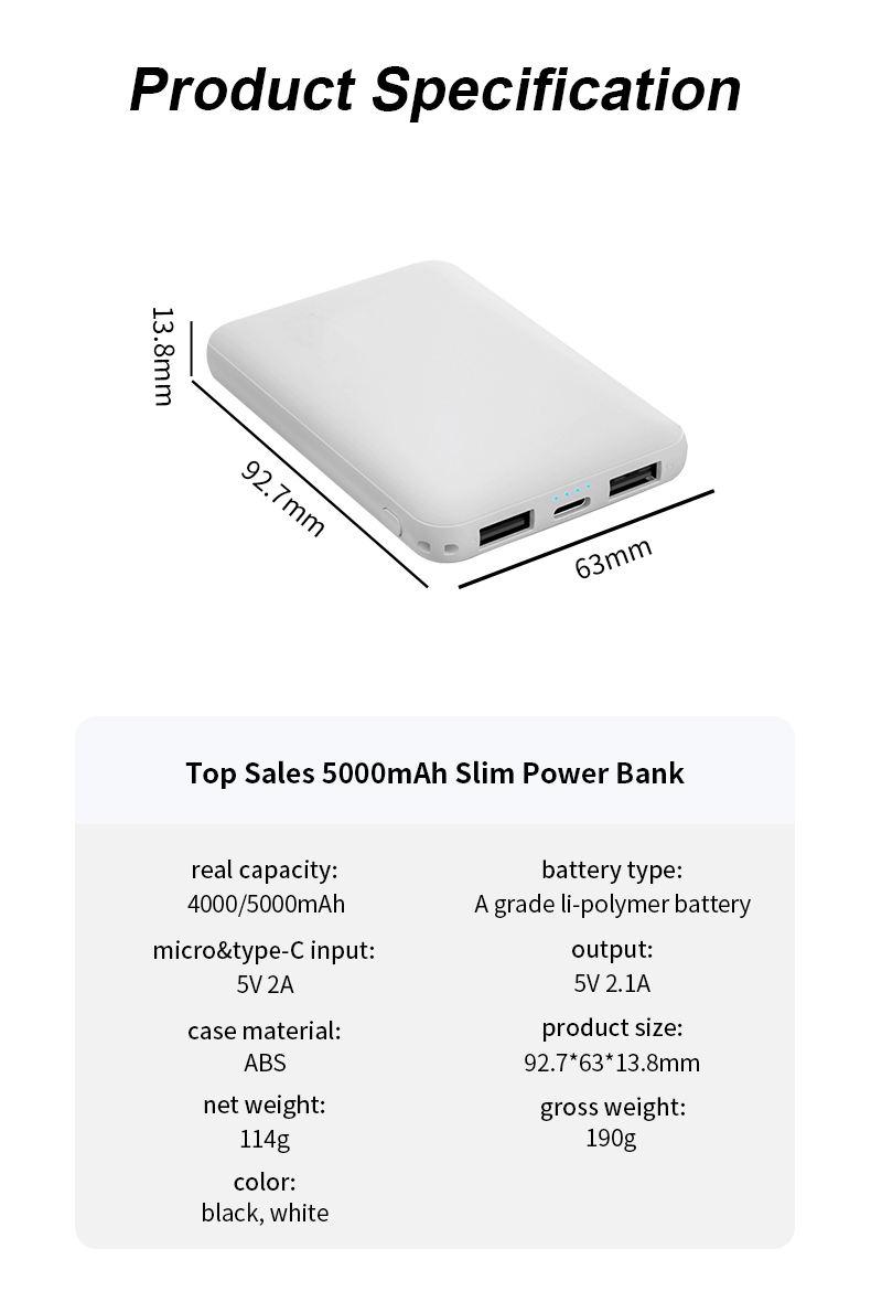 Custom Logo 10000mAh Portable 15W Wireless Charge Power Bank PD 22.5W Fast Charging with 3 Cables Powerbank