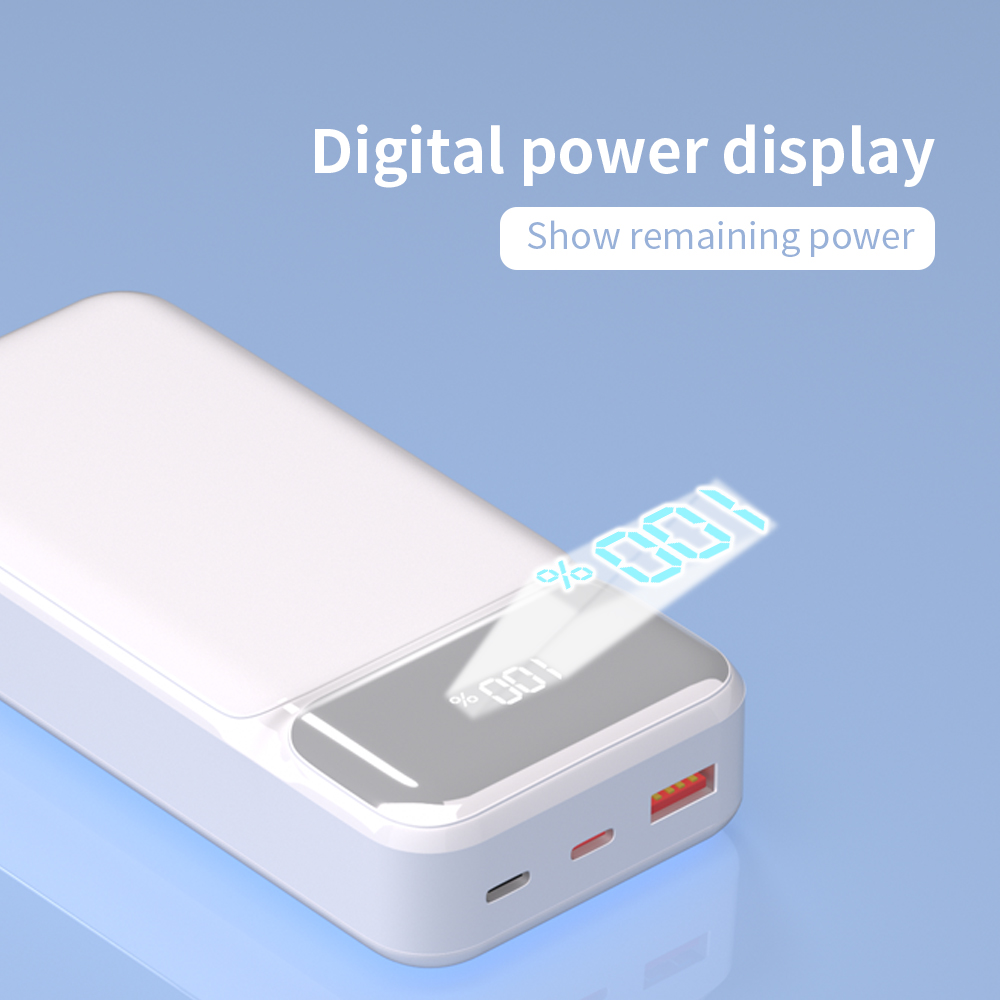 Customized High Quality Mini Portable Powerbank Pd22.5w 5000mAh Fast Charge Digital Display Magnetic Wireless Charge Power Bank