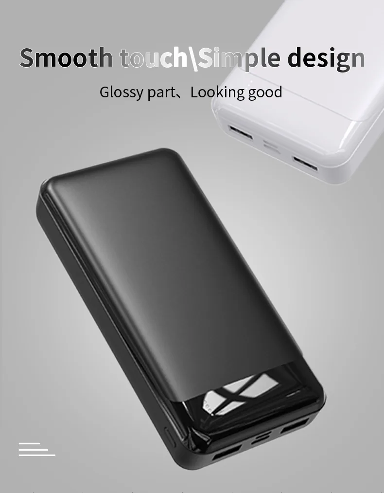 بنك الطاقة اللاسلكي المغناطيسي 10000mAh مع حامل الهاتف & شاشة رقمية، تصميم مخصص