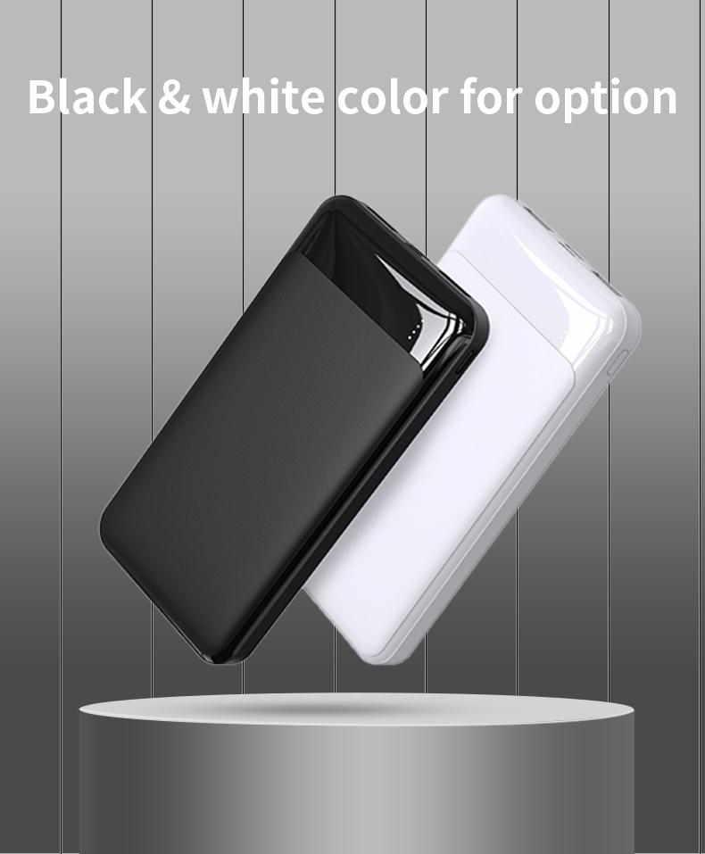 Custom Portable Magnetic Wireless Charge 10000mah Powerbank With Phones Stand Digital Display Power Bank