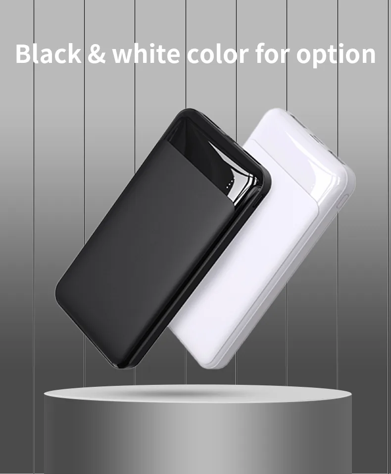 بنك الطاقة اللاسلكي المغناطيسي 10000mAh مع حامل الهاتف & شاشة رقمية، تصميم مخصص