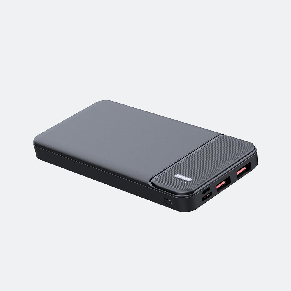 PD 22.5W Built-In 3 Cables Digital Display Fast Charging 15W Wireless Charging Power Bank Foldable 10000mAh Powerbank