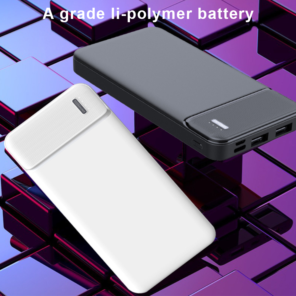 PD 22.5W Built-In 3 Cables Digital Display Fast Charging 15W Wireless Charging Power Bank Foldable 10000mAh Powerbank