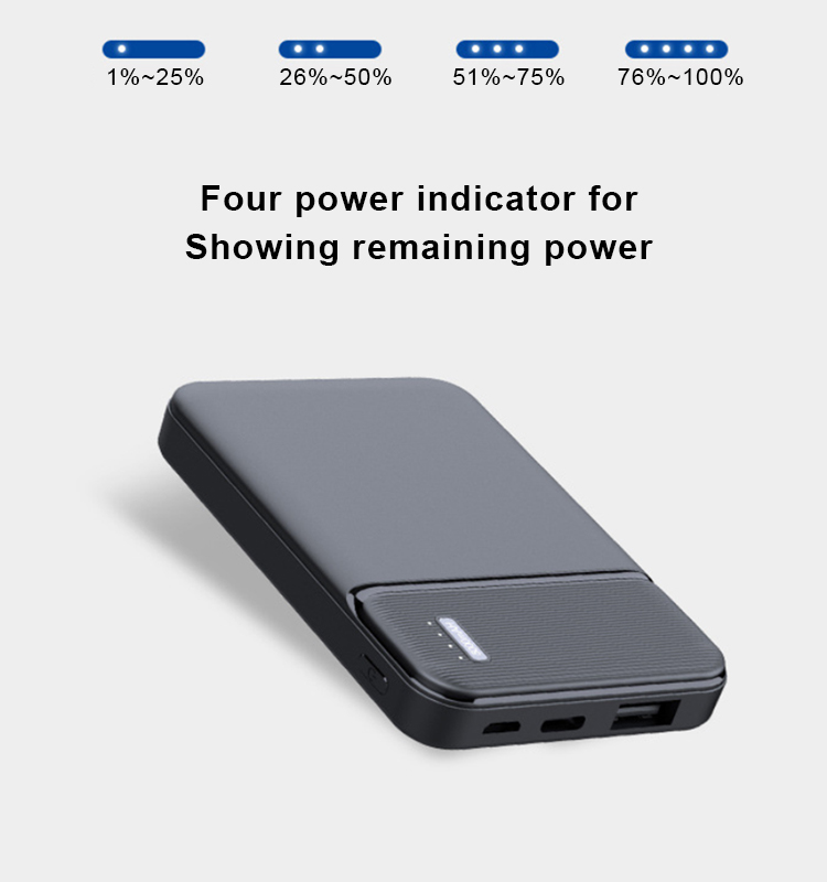 PD 22.5W Wireless Fast Charging 10000mAh Magnetic Power Bank Portable with LED Logo for Phone