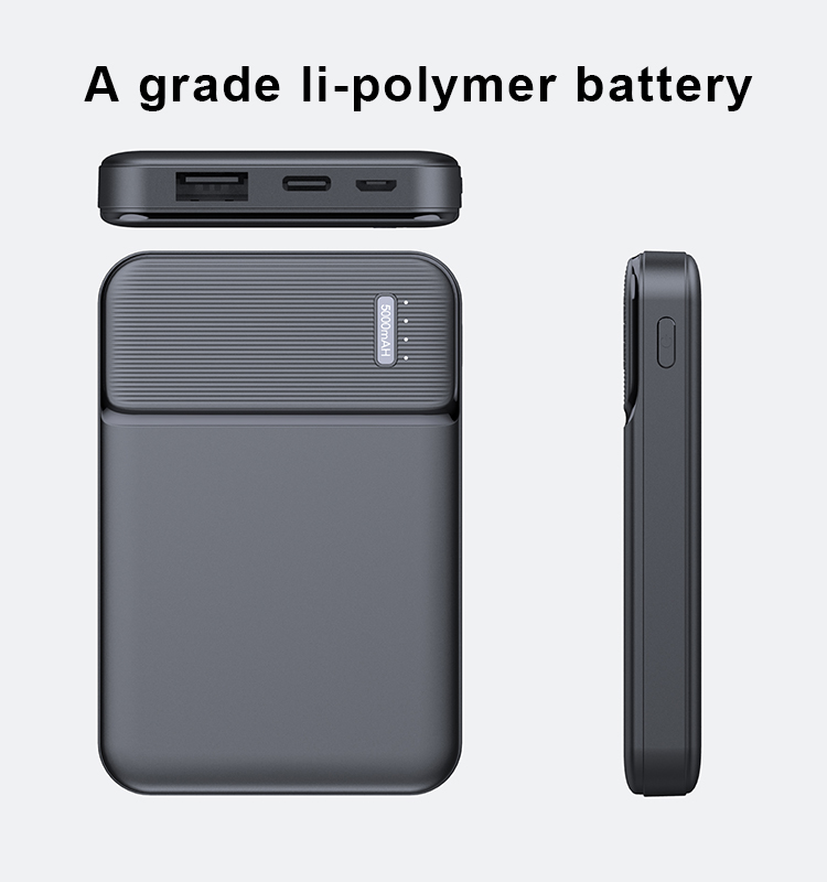 PD 22.5W Wireless Fast Charging 10000mAh Magnetic Power Bank Portable with LED Logo for Phone