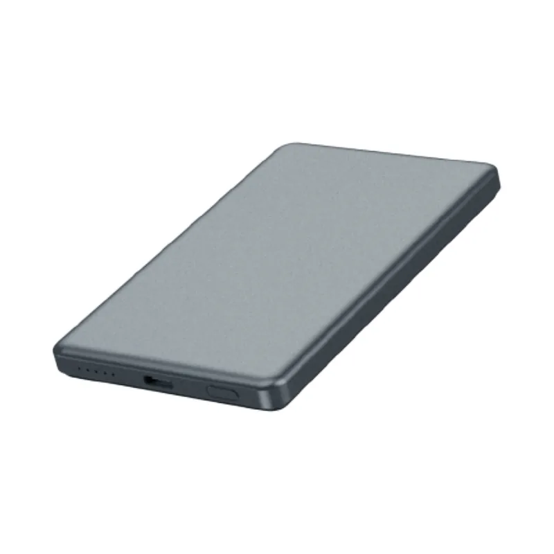 بنك الطاقة اللاسلكي المغناطيسي المصنوع من سبائك الألومنيوم 10000mAh، Type-C شحن سريع مع مؤشر 4-LED