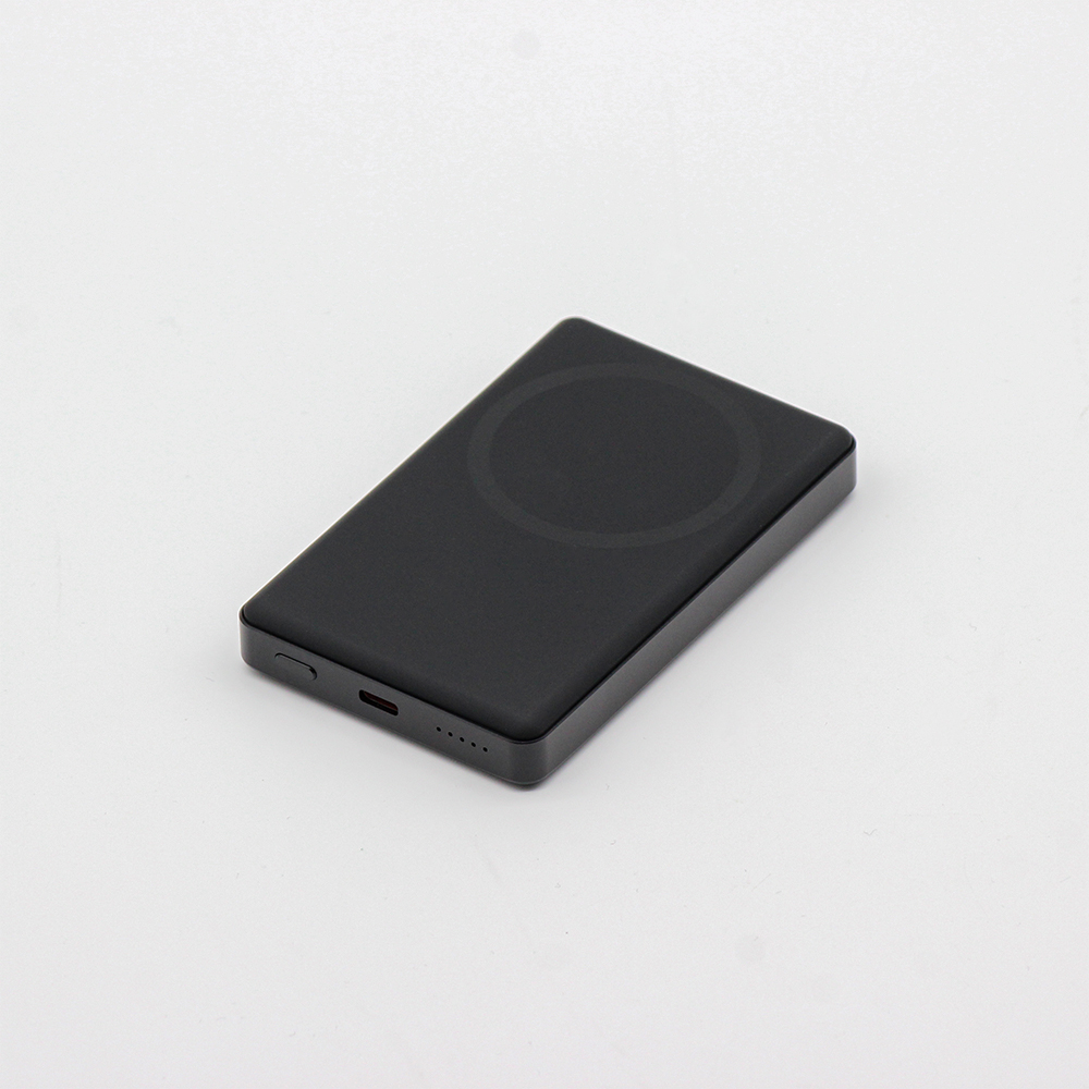 Aluminum Alloy Four-Cell Battery Indicator Powerbank 10000 Mah Wireless Magnetic Type-C Fast Charging Power Bank