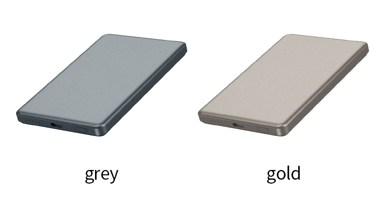 Slim Aluminum Alloy 5000mAh Fast Charge 15W Portable Powerbank Magnetic Wireless Charging Mini Power Banks Custom Logo for Phone