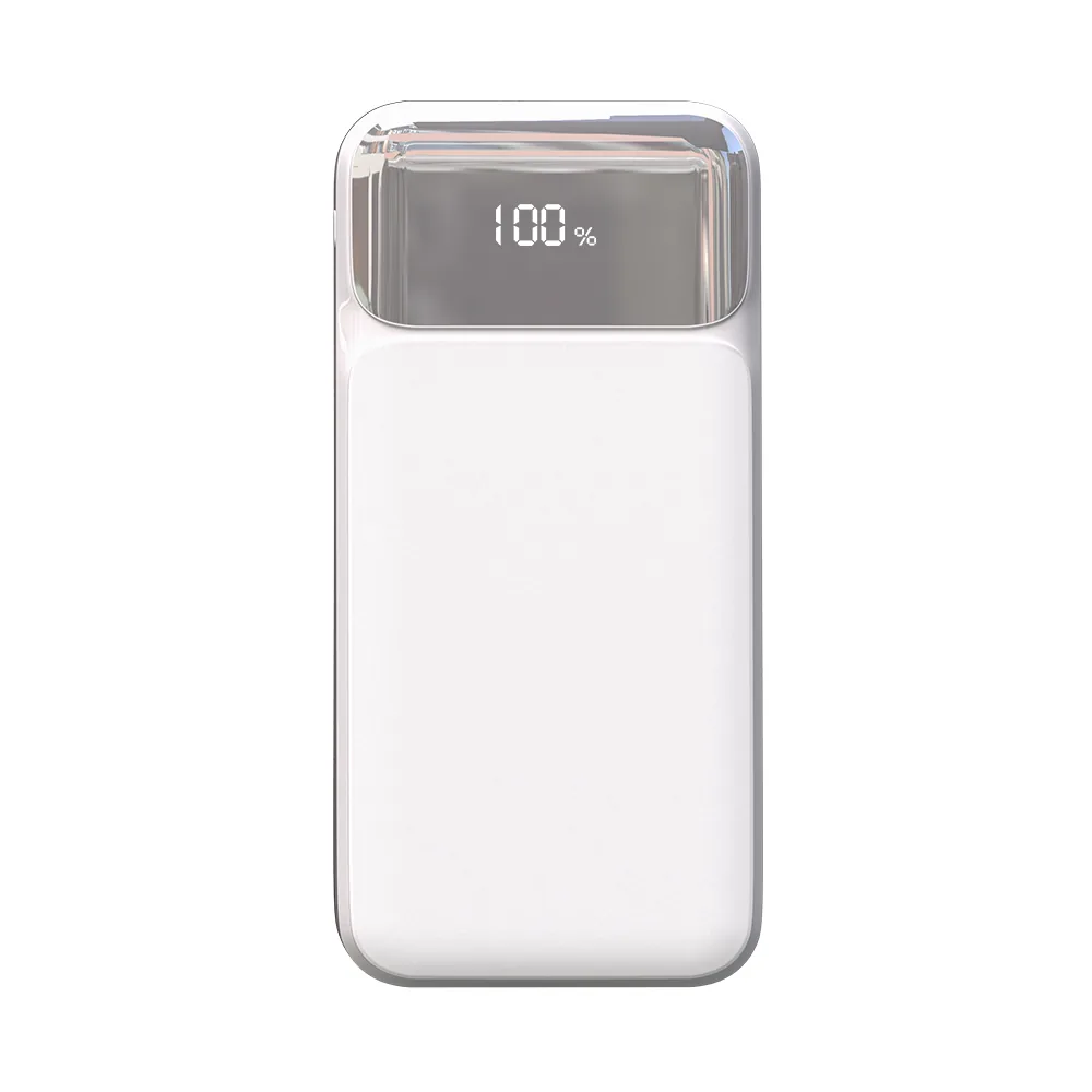 شعار مخصص Li-Polymer باور بانك 22.5W PD, 10000mAh / 20000mAh / 30000mAh مع شاشة رقمية
