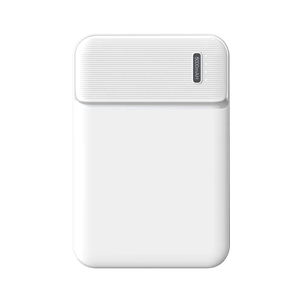 باور بانك صغير جدًا 5000mAh، مزدوج USB & ميكرو USB، تصميم قابل للتخصيص