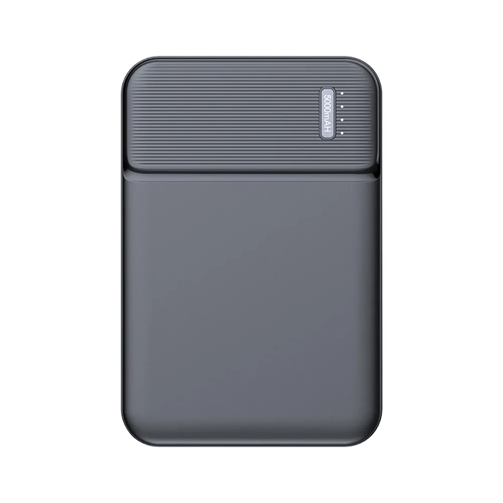 باور بانك صغير جدًا 5000mAh، مزدوج USB & ميكرو USB، تصميم قابل للتخصيص