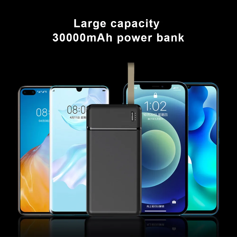 بنك الطاقة اللاسلكي المغناطيسي 10000mAh، 22.5W PD شحن سريع مع حامل الهاتف & شاشة رقمية
